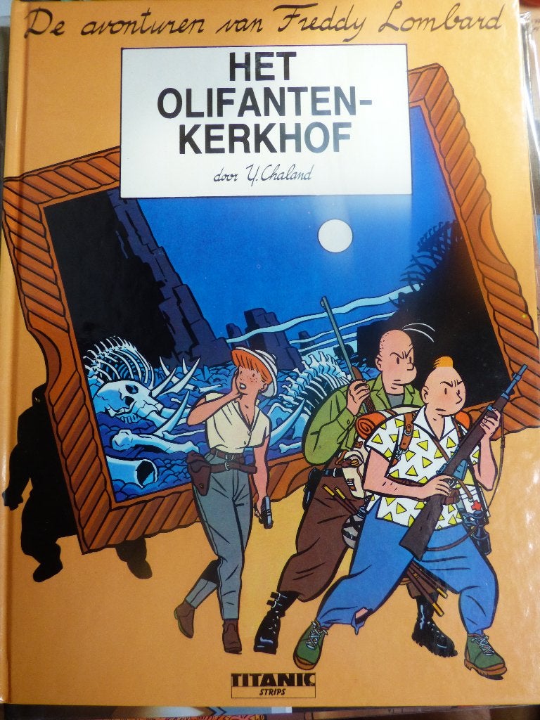 de avonturen van freddy lombard, het olifanten kerkhof, Ophalen of Verzenden