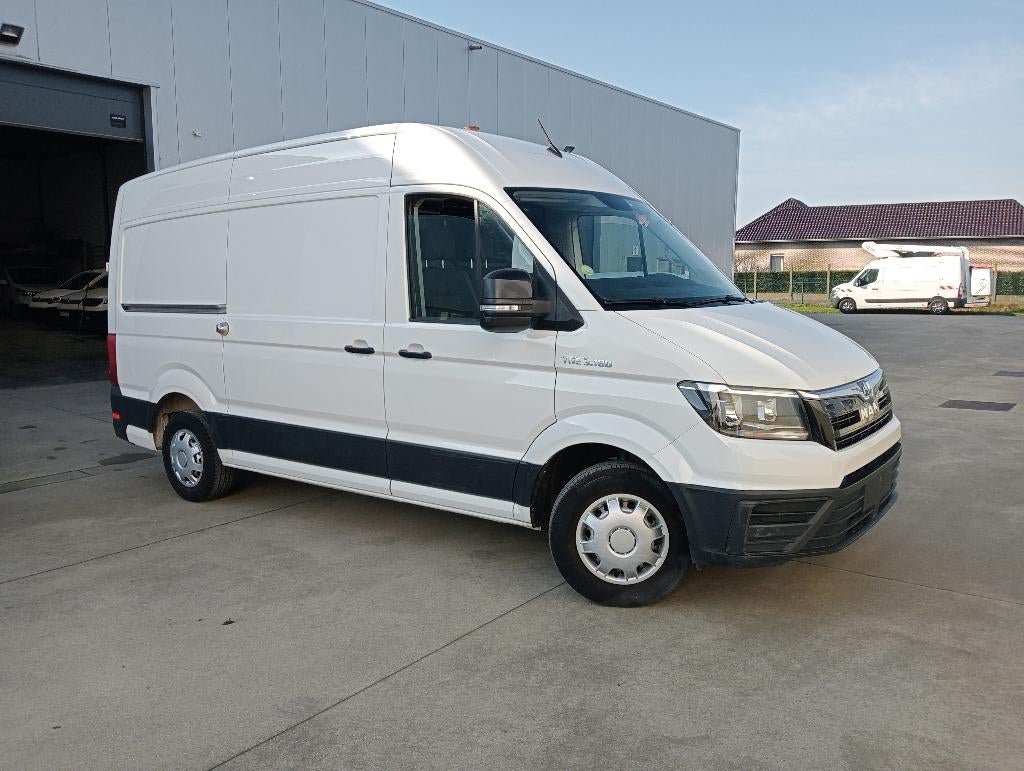 MAN TGE FG VAN L3.H3 KEURING  en CAR PASS OK 158777 KM, Auto's, Bestelwagens en Lichte vracht, Euro 6, 4 cilinders, Wit, Bedrijf
