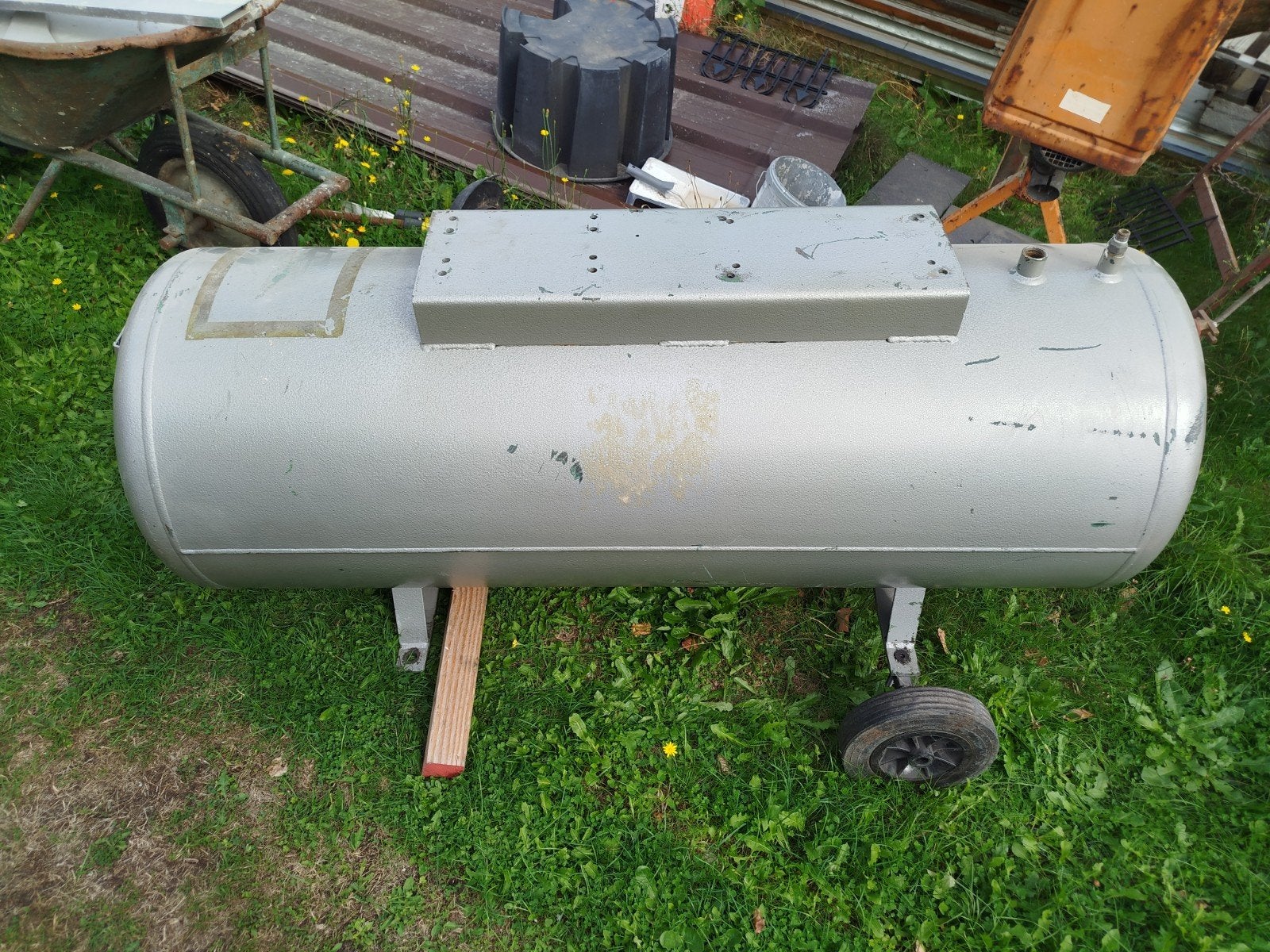 compressor ton 350 liter, Bricolage & Construction, Compresseurs, 100 litres ou plus, Enlèvement, Utilisé