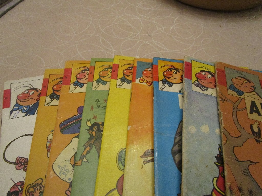 AFGESLOTEN: 9 Nero's in eerste druk - jaren '60 en '70, Plusieurs BD, Enlèvement ou Envoi, Marc Sleen, Utilisé