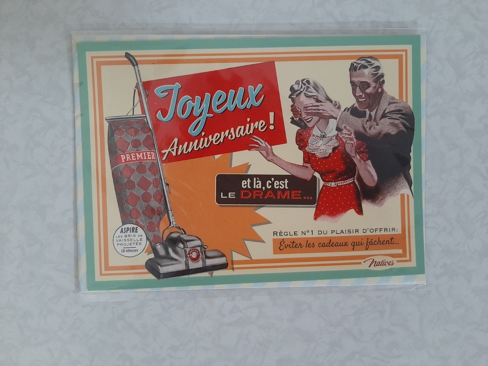carte de vœux, Enlèvement ou Envoi