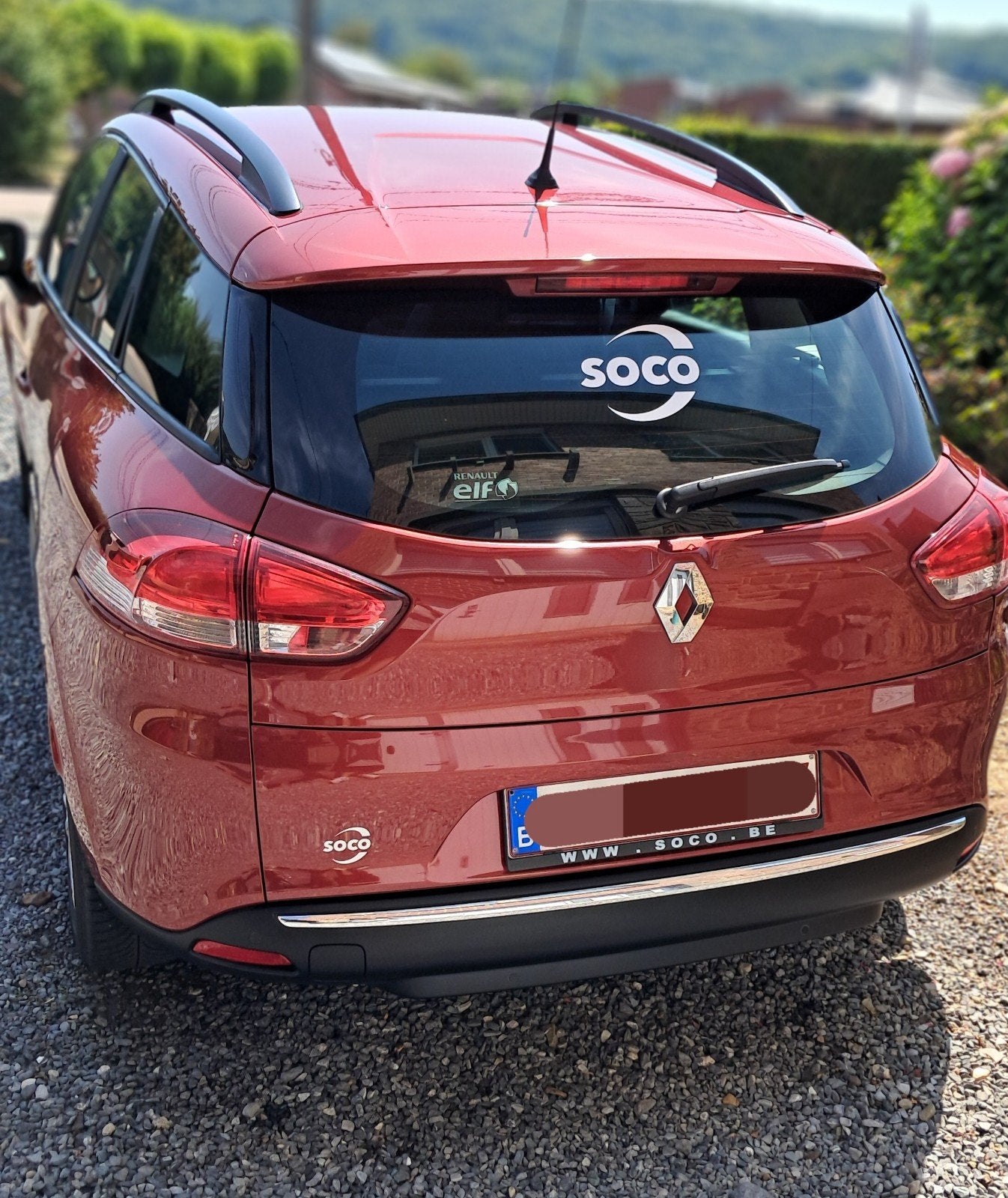 Renault clio break, Autos, Renault, Rouge, 1141 kg, Euro 6, Boîte manuelle
