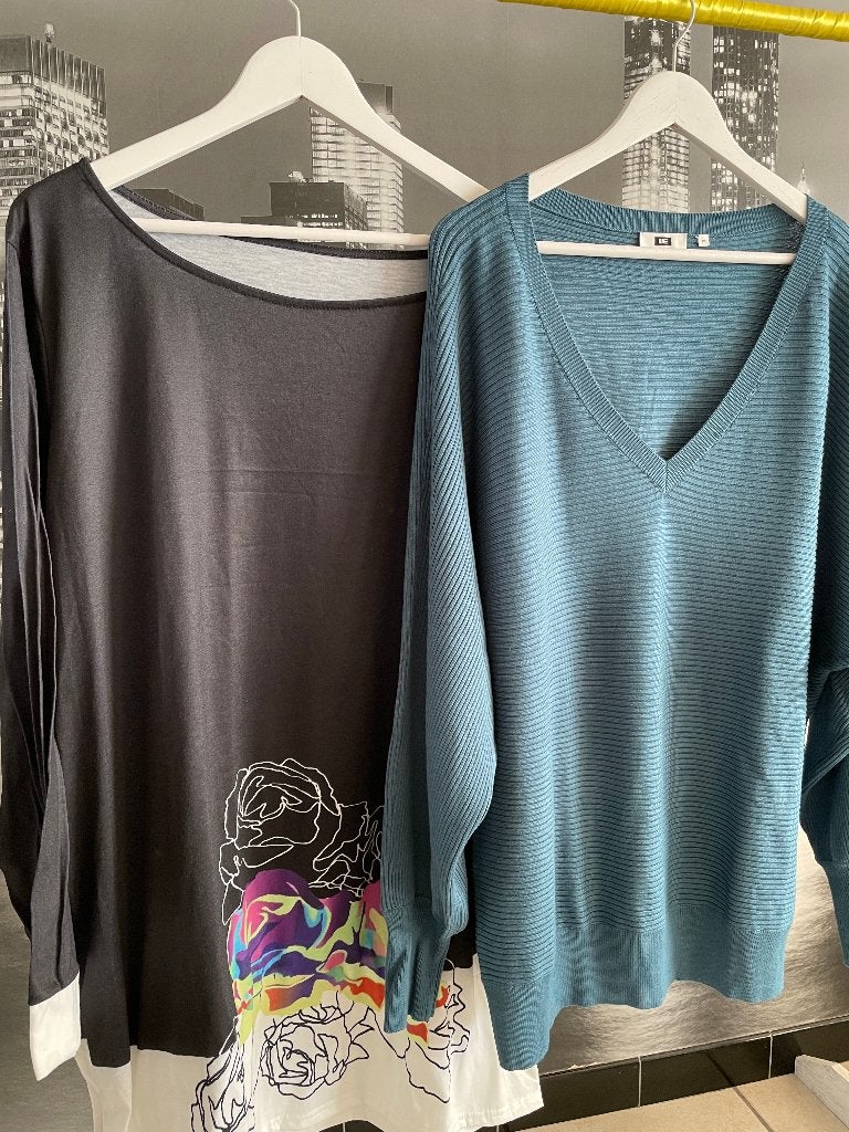 pull trui cardigan WE - 2XL - GRATIS kleedje / jurk, Taille 46/48 (XL) ou plus grande, WE, Comme neuf, Bleu