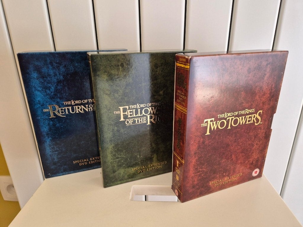 Lord Of The Rings Trilogy (Extended Edition) DVD box, Ophalen of Verzenden, Gebruikt, Overige typen