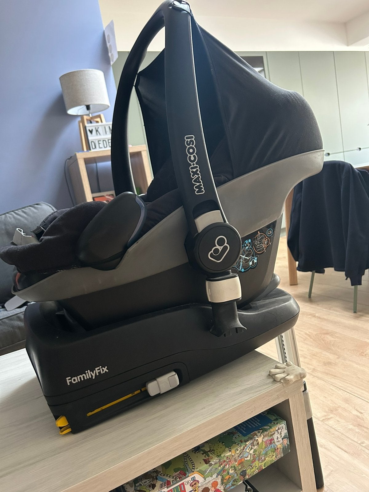 Maxi cosi + isofix, Kinderen en Baby's, Autostoeltjes, Ophalen, Gebruikt, Isofix, 0 t/m 13 kg