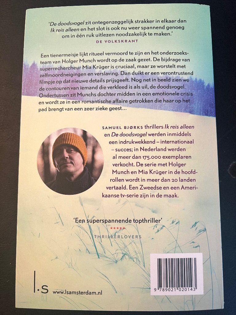 De Doodsvogel, Boeken, Verzenden, Zo goed als nieuw, Samuel Bjork