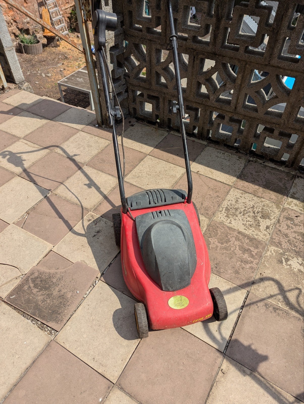 tondeuse électrique 39 cm en état de marche, Tondeuse rotative, 30 à 39 cm, Enlèvement, Tondeuses à gazon électriques