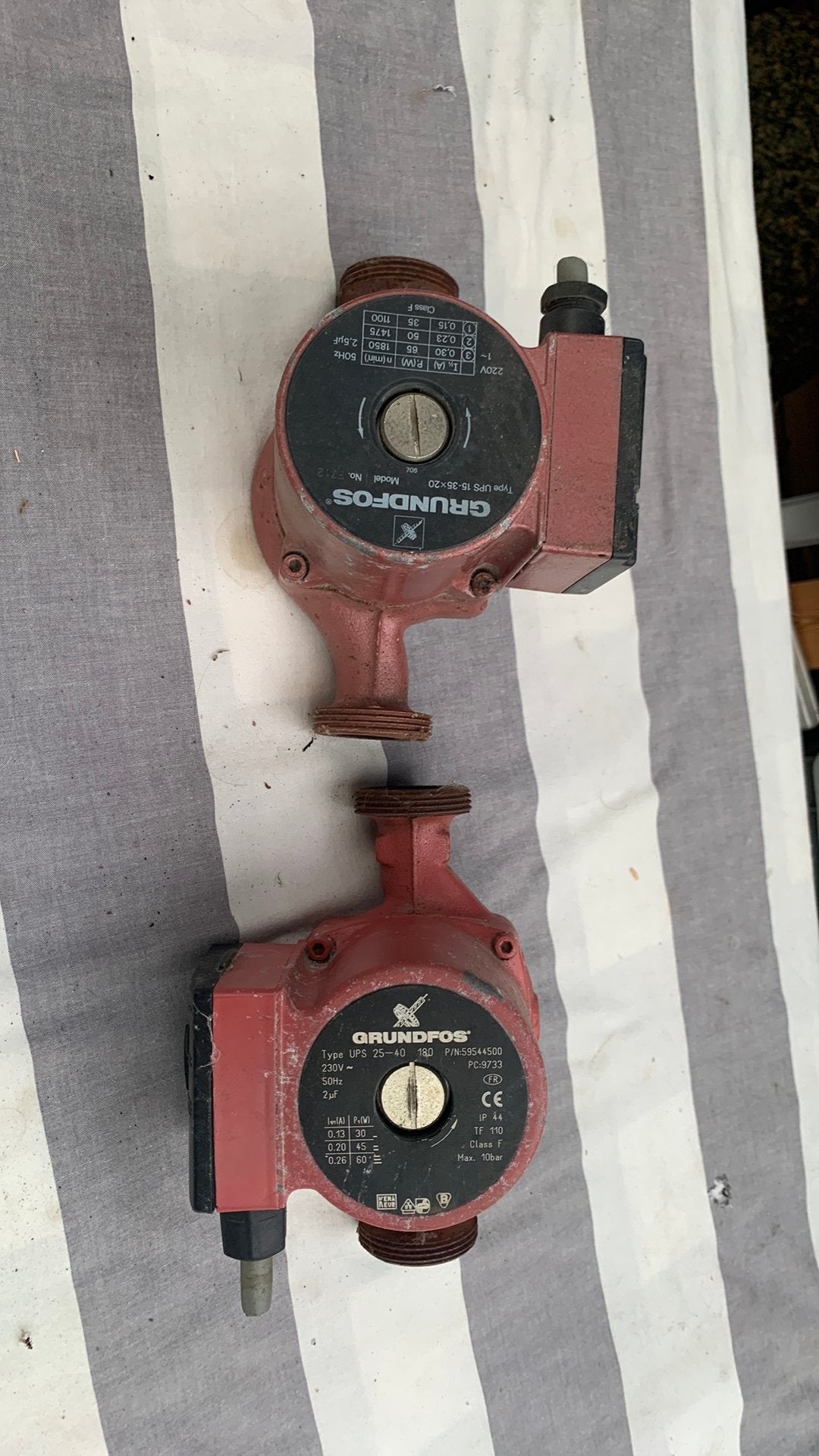 Circulatie pompen, Doe-het-zelf en Bouw, Ophalen, Gebruikt