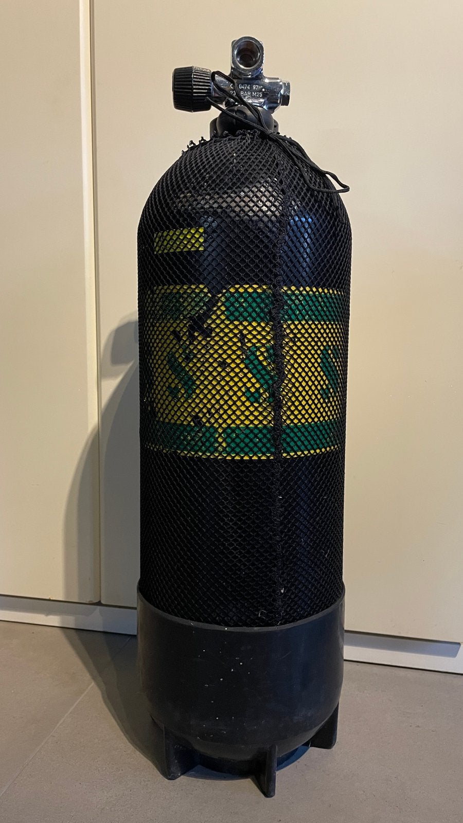Duikfles 15l, herkeurd 05/2026, Watersport en Boten, Duiken, Ophalen of Verzenden, Zo goed als nieuw, Duikfles