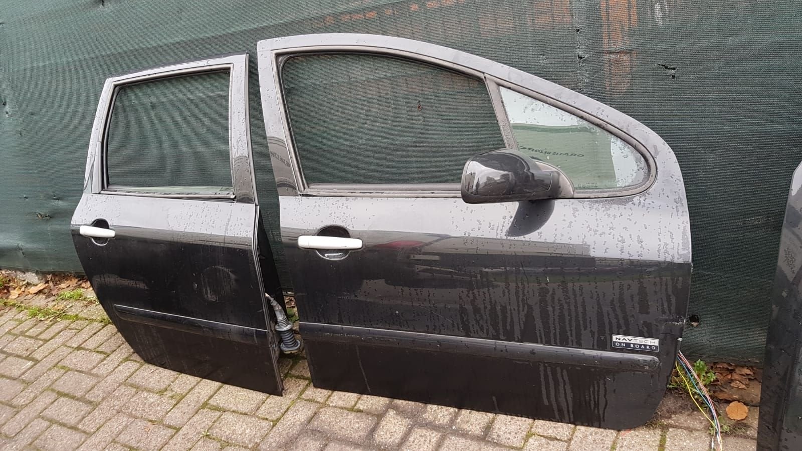 PEUGEOT 307 PORTIEREN RV+RA BJ 2001 2008, Gebruikt, -, Deur, -