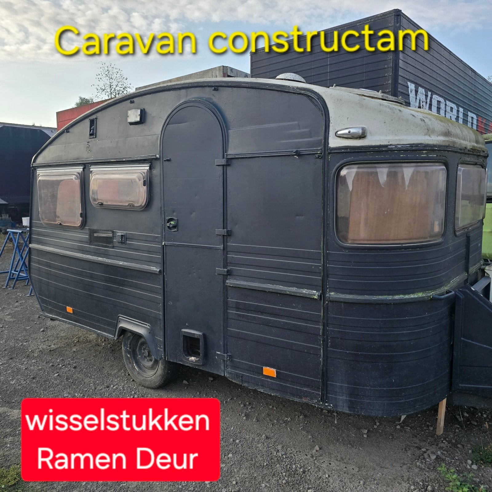 Caravan constructam wisselstukken Raam Chassis Ramen Venster, Enlèvement
