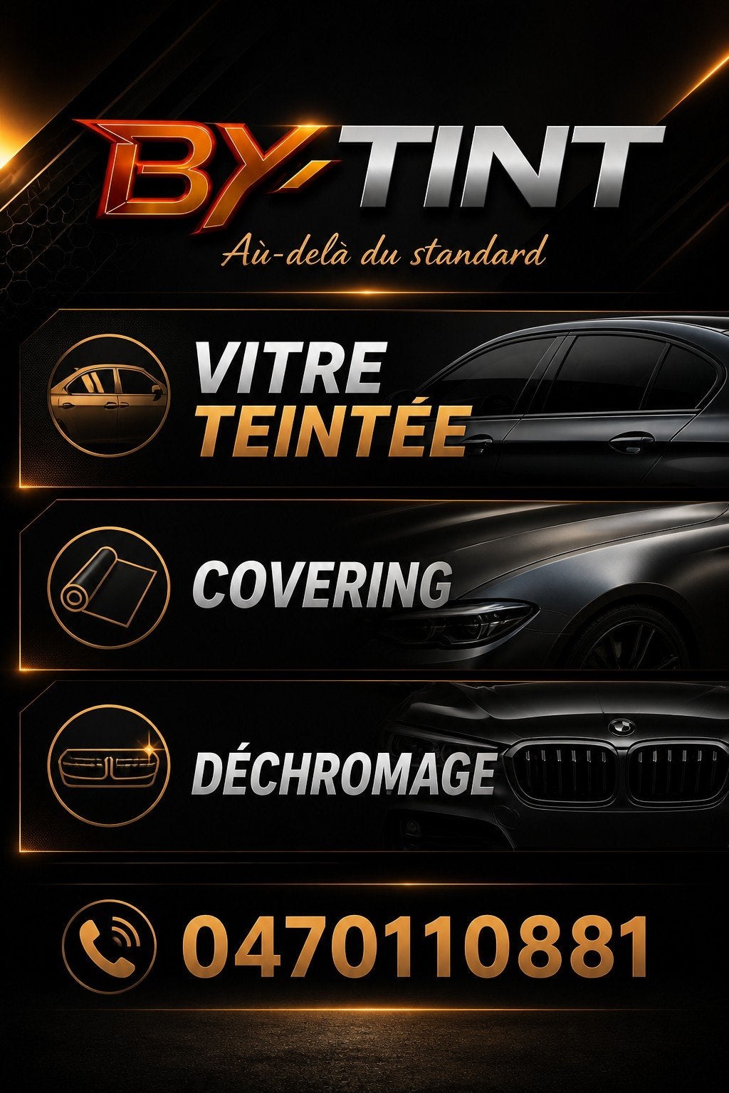 Vitre Teintée Voiture, Enlèvement, Neuf