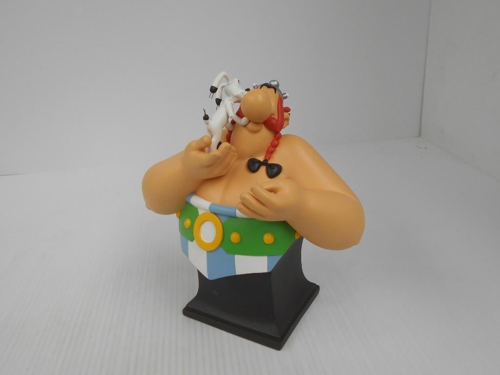 Asterix - Buste Attakus Obelix & Idefix, Enlèvement, Comme neuf