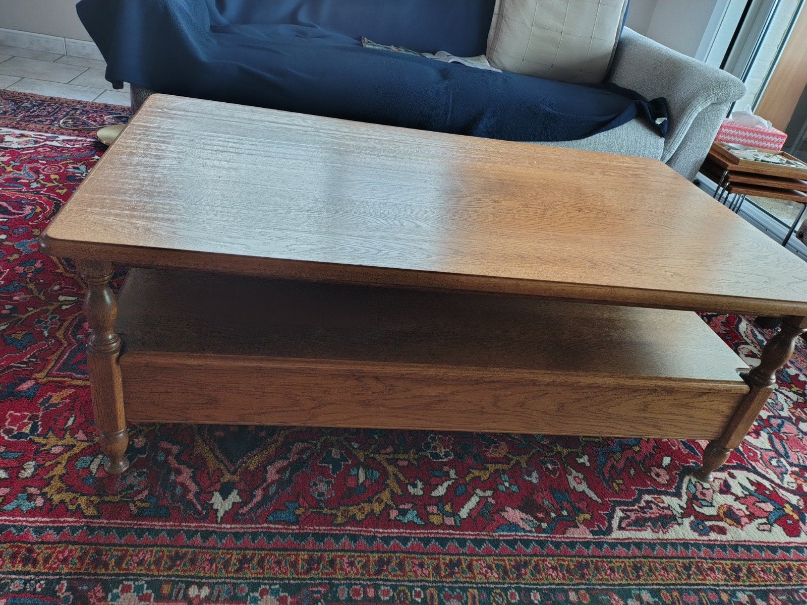 table basse, Enlèvement