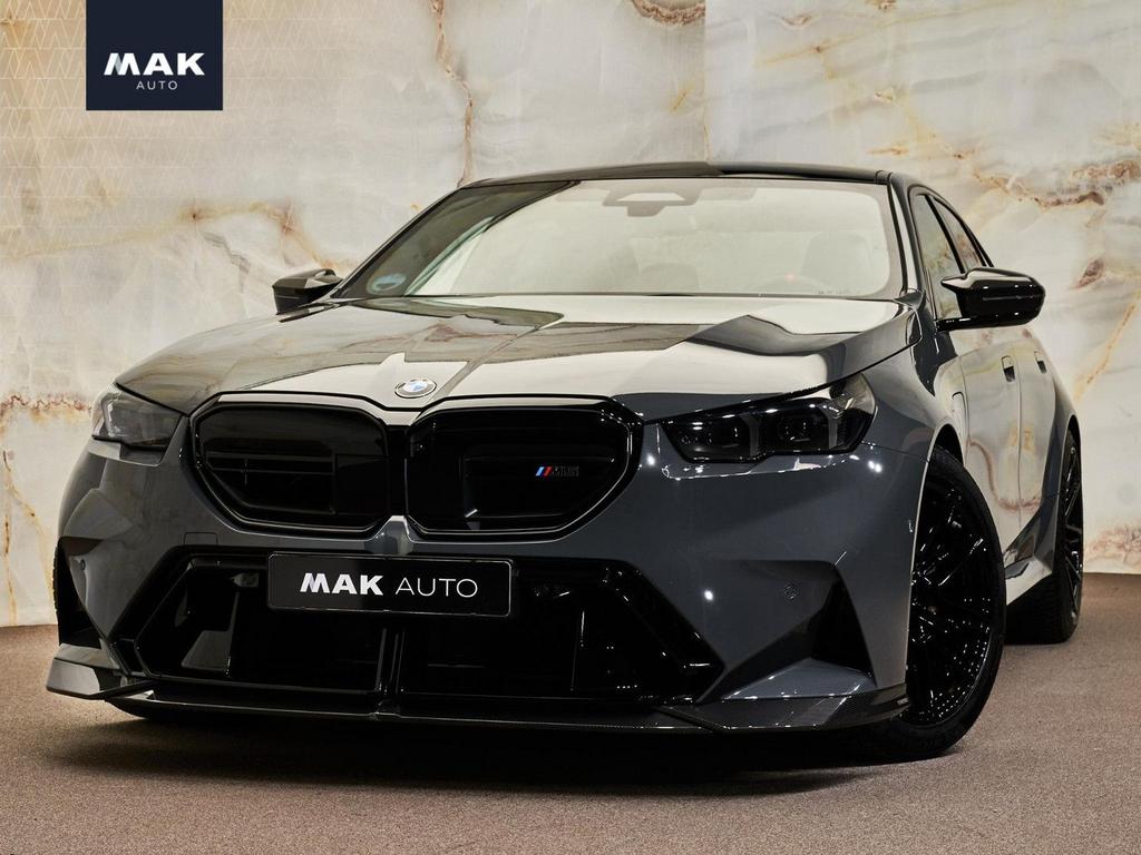 BMW M5 Limousine V8 M Hybrid, Front PPF, Alpha-N, Eventuri,, Auto's, BMW, Automaat, 22 kWh, Zilver of Grijs, Te koop