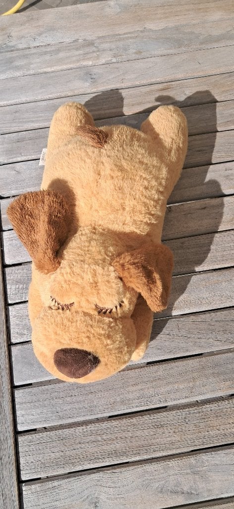 hondenknuffel met hartslag, Enlèvement, Comme neuf, Peluches, Autres marques