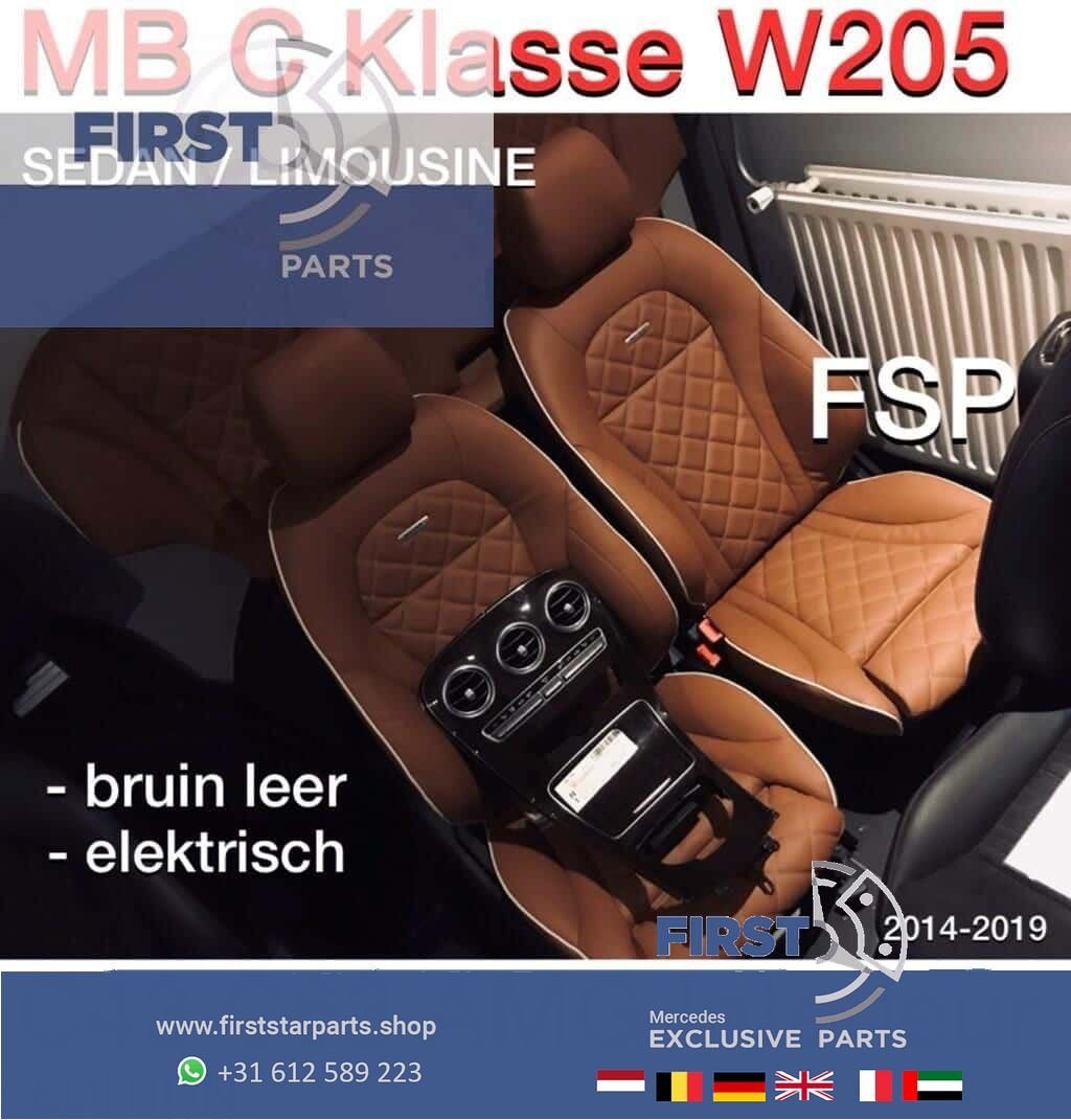 W205 C43 C63 AMG Edition Interieur Mercedes C Klasse 2014-20