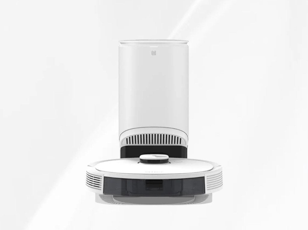ECOVACS DEEBOT N8+ Robotstofzuiger met Leegstation + Extra's, Gebruikt, Bedienbaar via app, Ecovacs, Robotstofzuiger