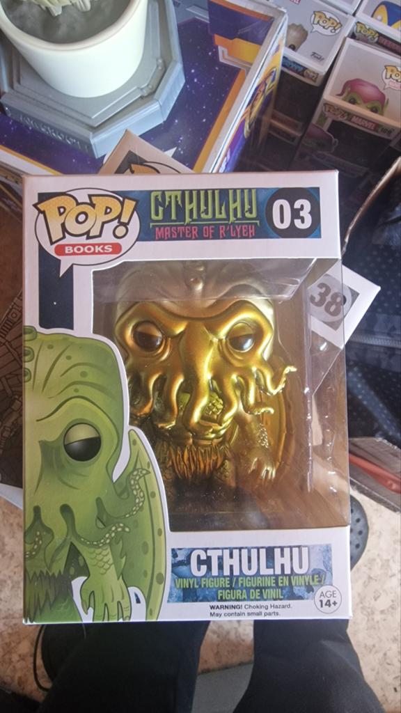 Funko Pop Cthulhu 03 Cthulhu, Enlèvement ou Envoi
