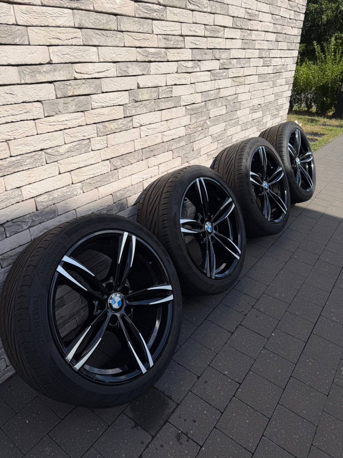 BMW Velgen 19 inch 5x120 met Uniroyal RainSport Banden, Auto-onderdelen, Banden en Velgen, 245 mm, Banden en Velgen, Zomerbanden
