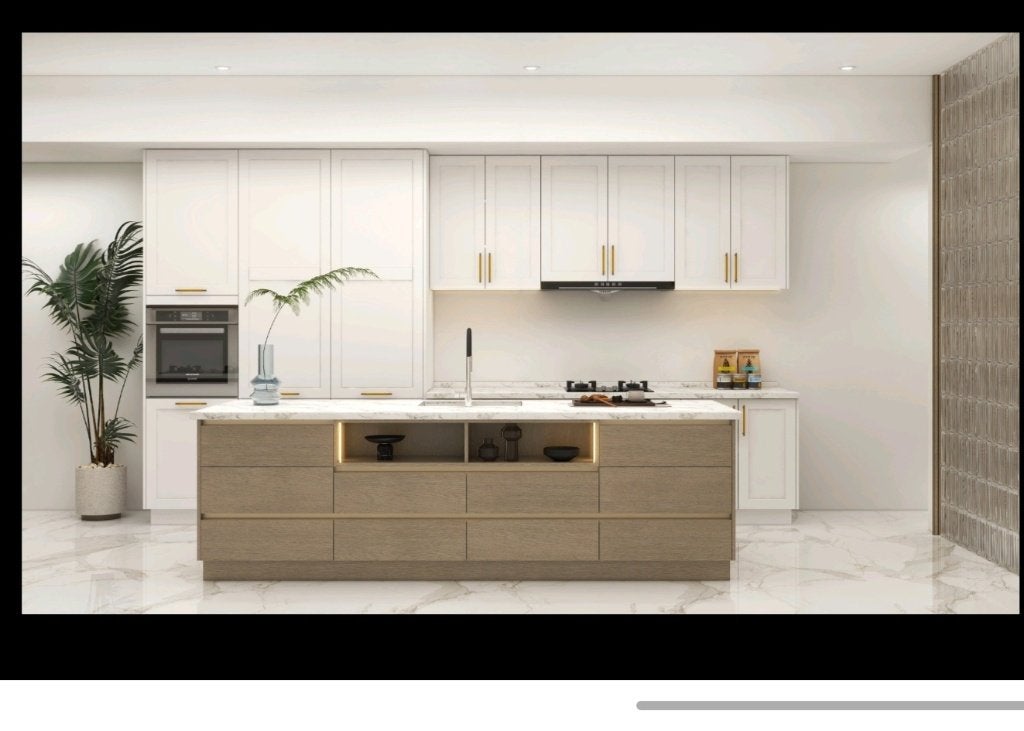 Showroom Keuken, Huis en Inrichting, Ophalen, Overige materialen, Wit, Nieuw