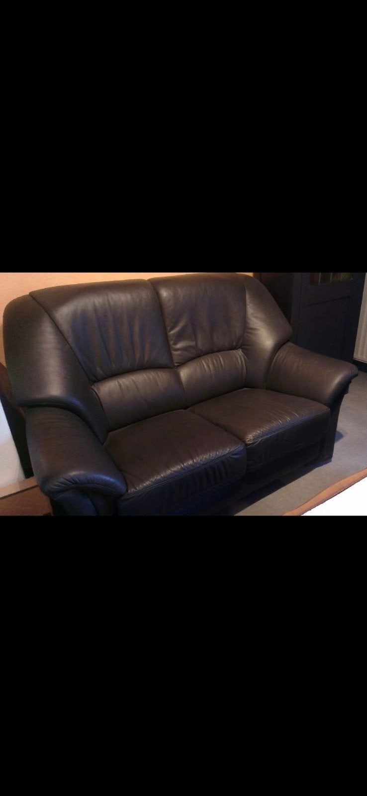 Comfortabele Lederen Zetels, Ophalen, Leer