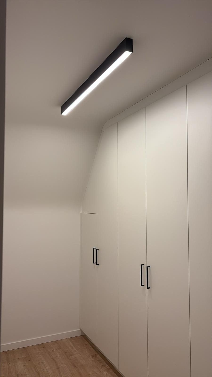 Plafondlamp zwart incl. LED 3-staps dimbaar 2700-4000K, Immo, Appartementen en Studio's te huur