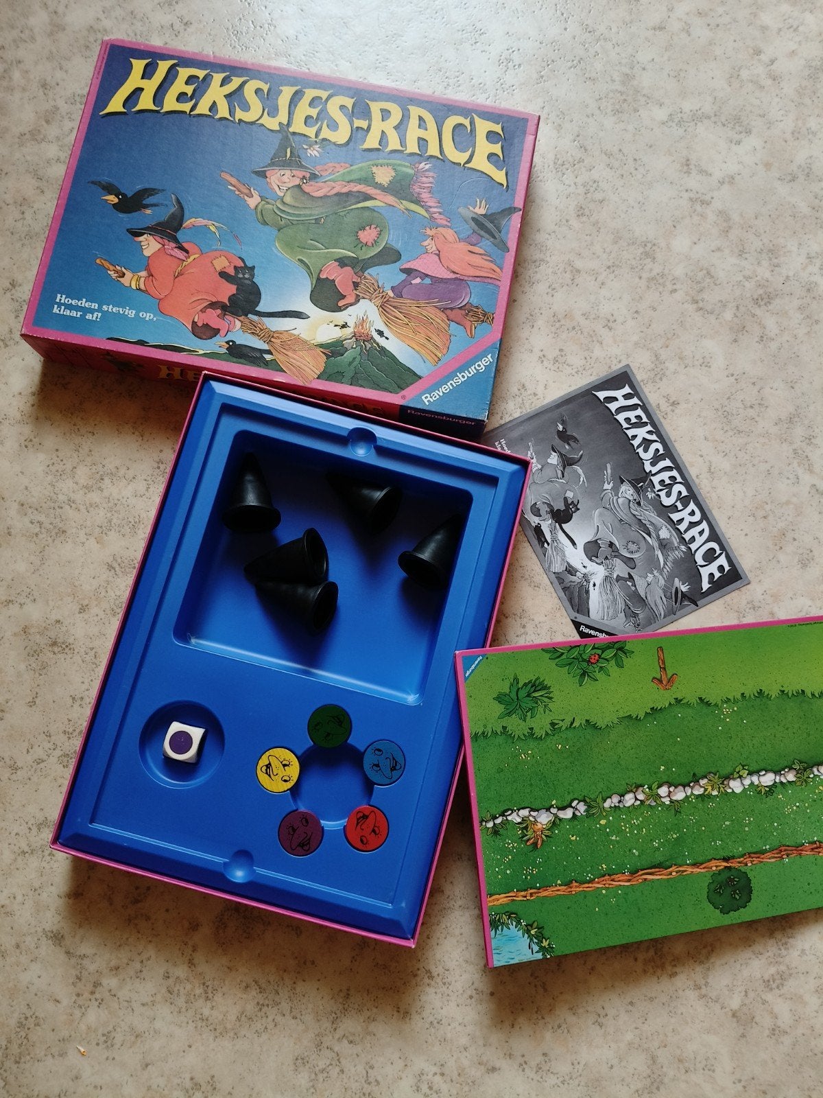Jeu de plateau Ravensburger Witch Race, Enlèvement, Comme neuf