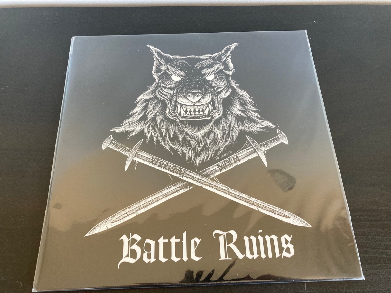 Battle Ruins: Glorious Dead LP sealed!, Vinyle coloré, Enlèvement ou Envoi, Neuf, dans son emballage, Heavy metal