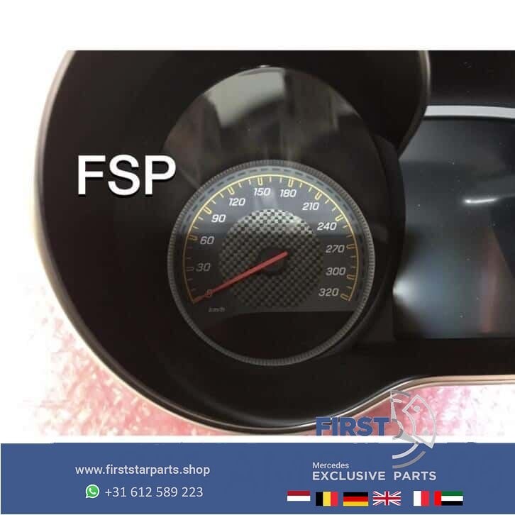 Originele Mercedes C63 AMG Edition tellerklok W205 C Klasse, Gebruikt, -, Ophalen of Verzenden, -