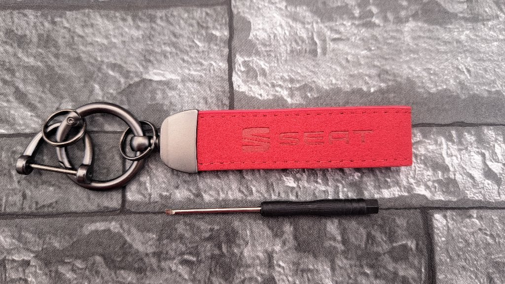porte-clé SEAT Rouge, Verzamelen, Sleutelhangers, Overige typen, Nieuw, Ophalen of Verzenden