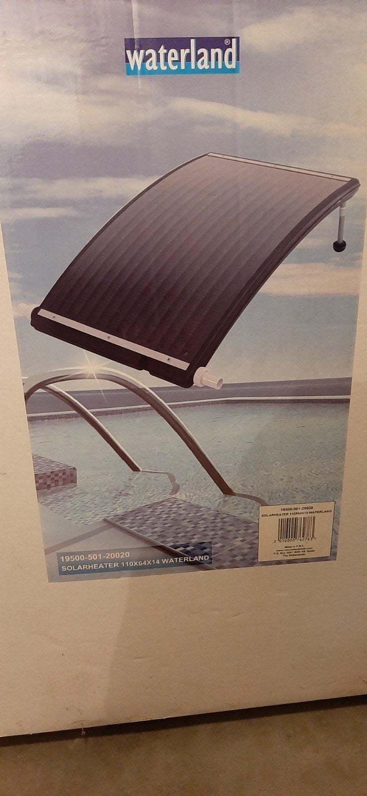 Solarheater zwembad, Ophalen