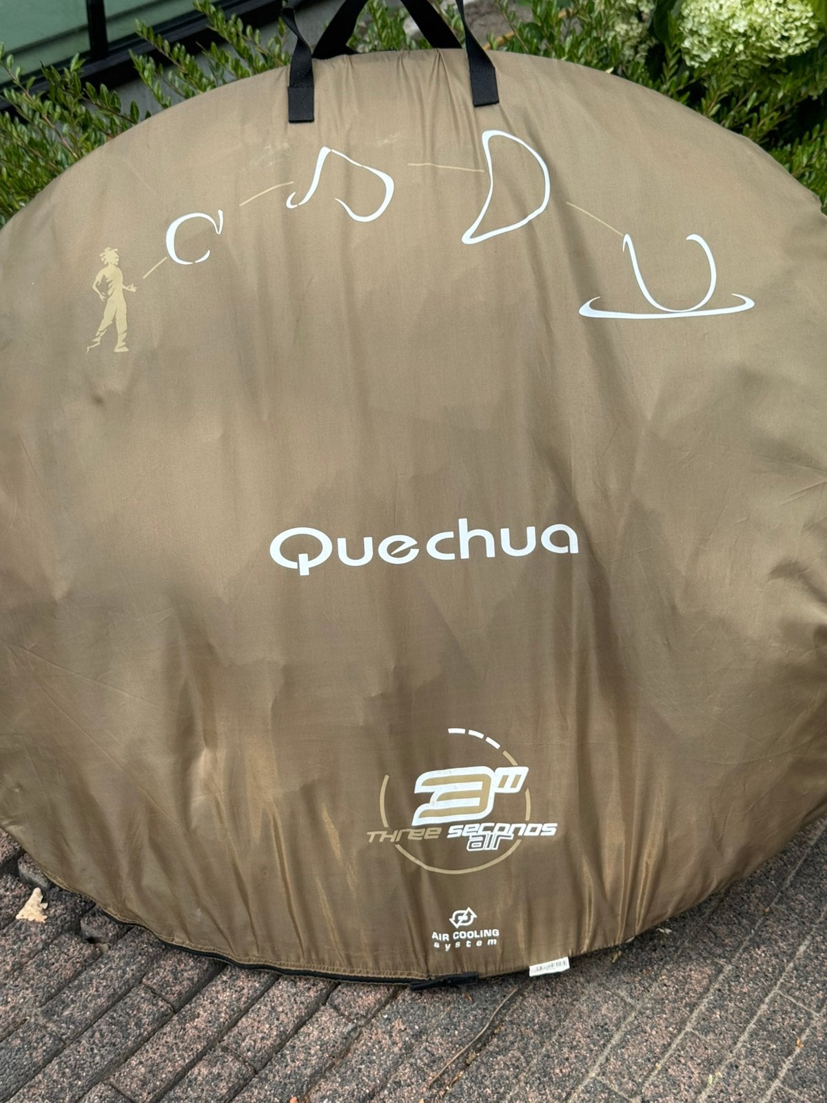Quechua 3 Seconds Air pop-up tent - Snel opzetbaar!, Caravans en Kamperen, Ophalen, Zo goed als nieuw