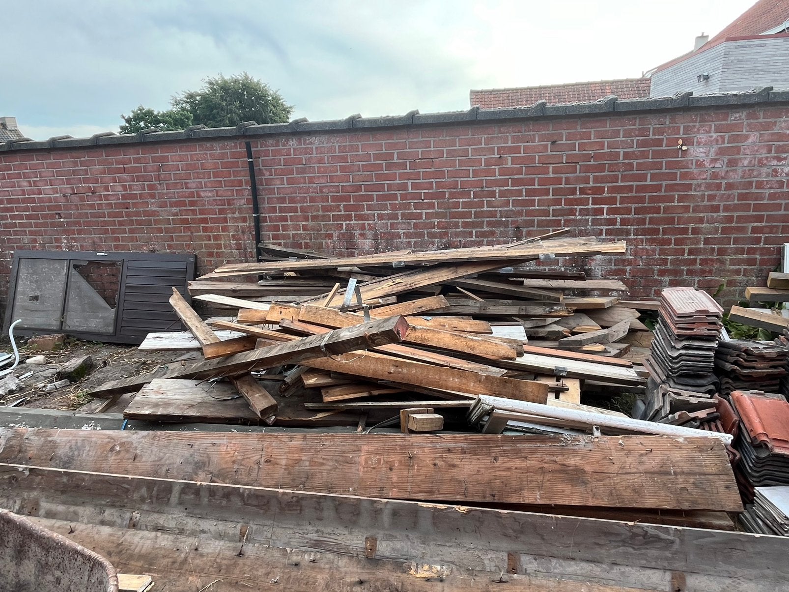 Gratis hout, Tuin en Terras, Brandhout, Ophalen