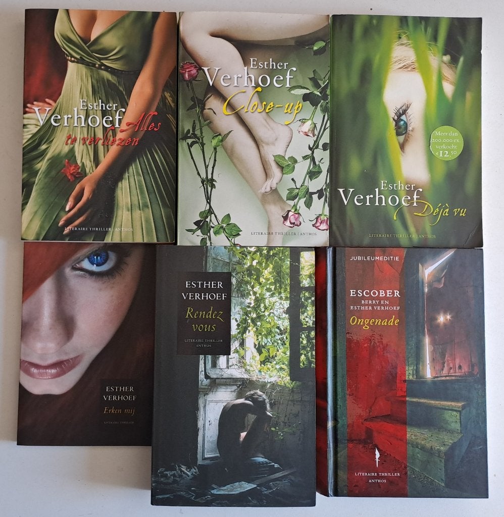 Boeken Esther Verhoef, Boeken, Thrillers, Gelezen, Ophalen of Verzenden