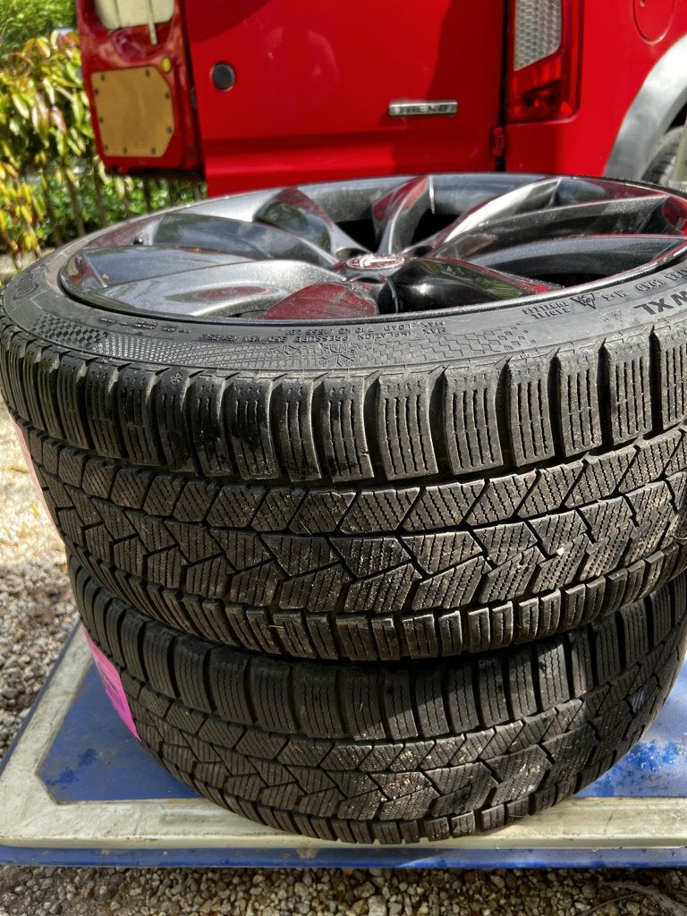 Winterbanden + velgen Tesla Model S, Auto-onderdelen, Banden en Velgen, Ophalen, Velg(en), Personenwagen, Gebruikt