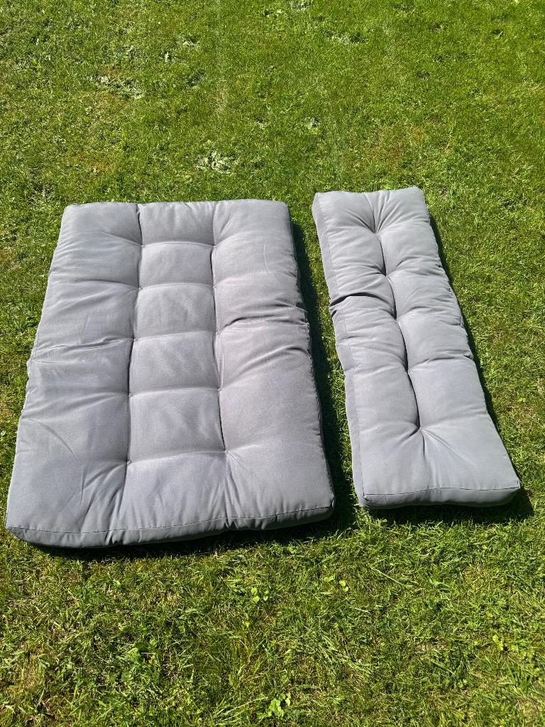 Coussins de jardin (style pour palette), Jardin & Terrasse, Enlèvement, Comme neuf
