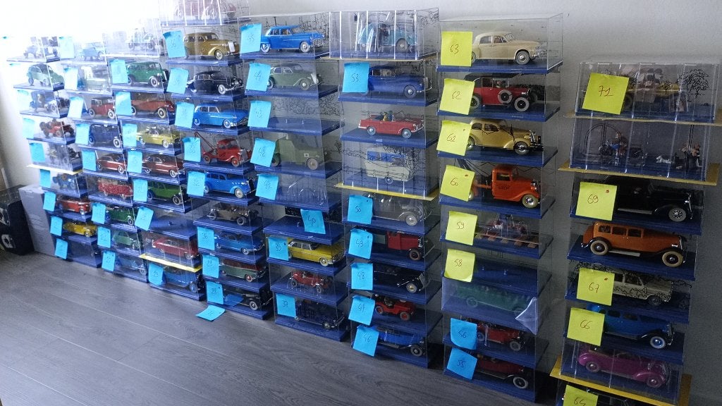 Les voitures Tintin 1:24 - Collection complète, Enlèvement, Comme neuf, Voiture, Autres marques