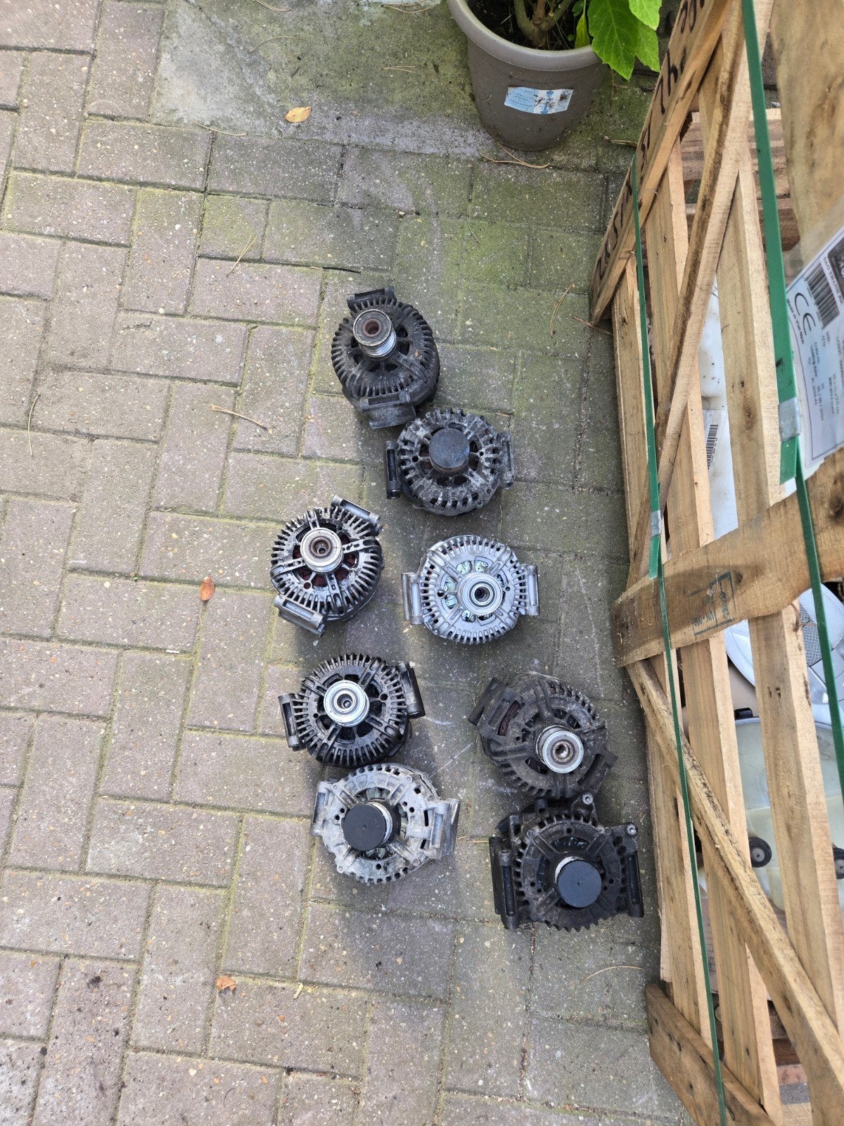 lot alternators Mercedes benz, Ophalen