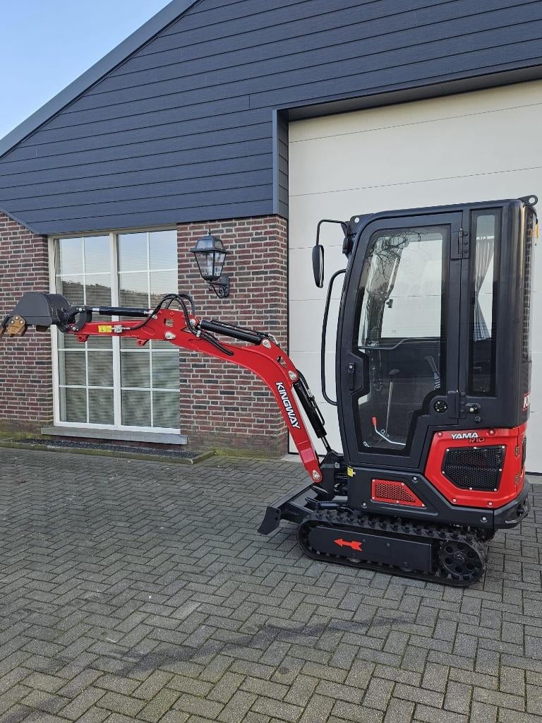 Mini-excavatrice MiniPelle Yama R10 à bras oscillant NOUVEAU, Enlèvement ou Envoi, Excavatrice