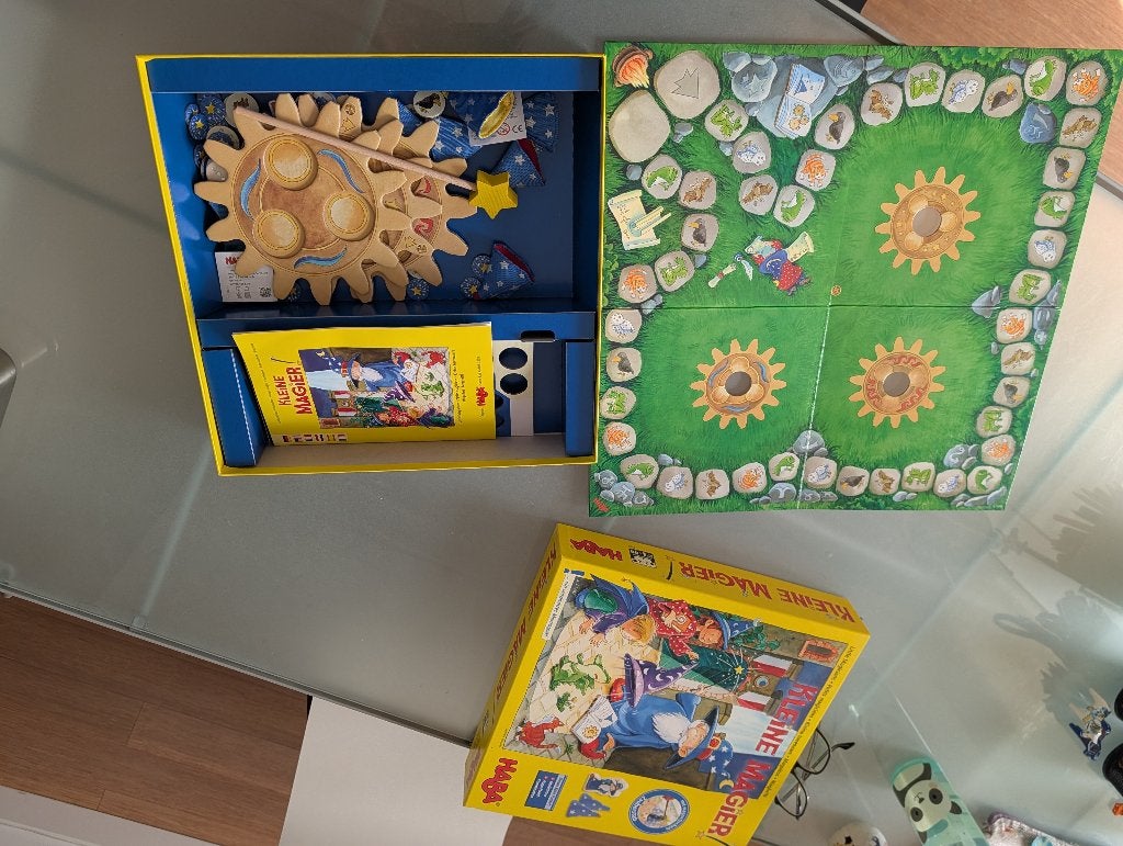 Kleine Magiër haba gloednieuw, Drie of vier spelers, Ophalen, Nieuw, Haba
