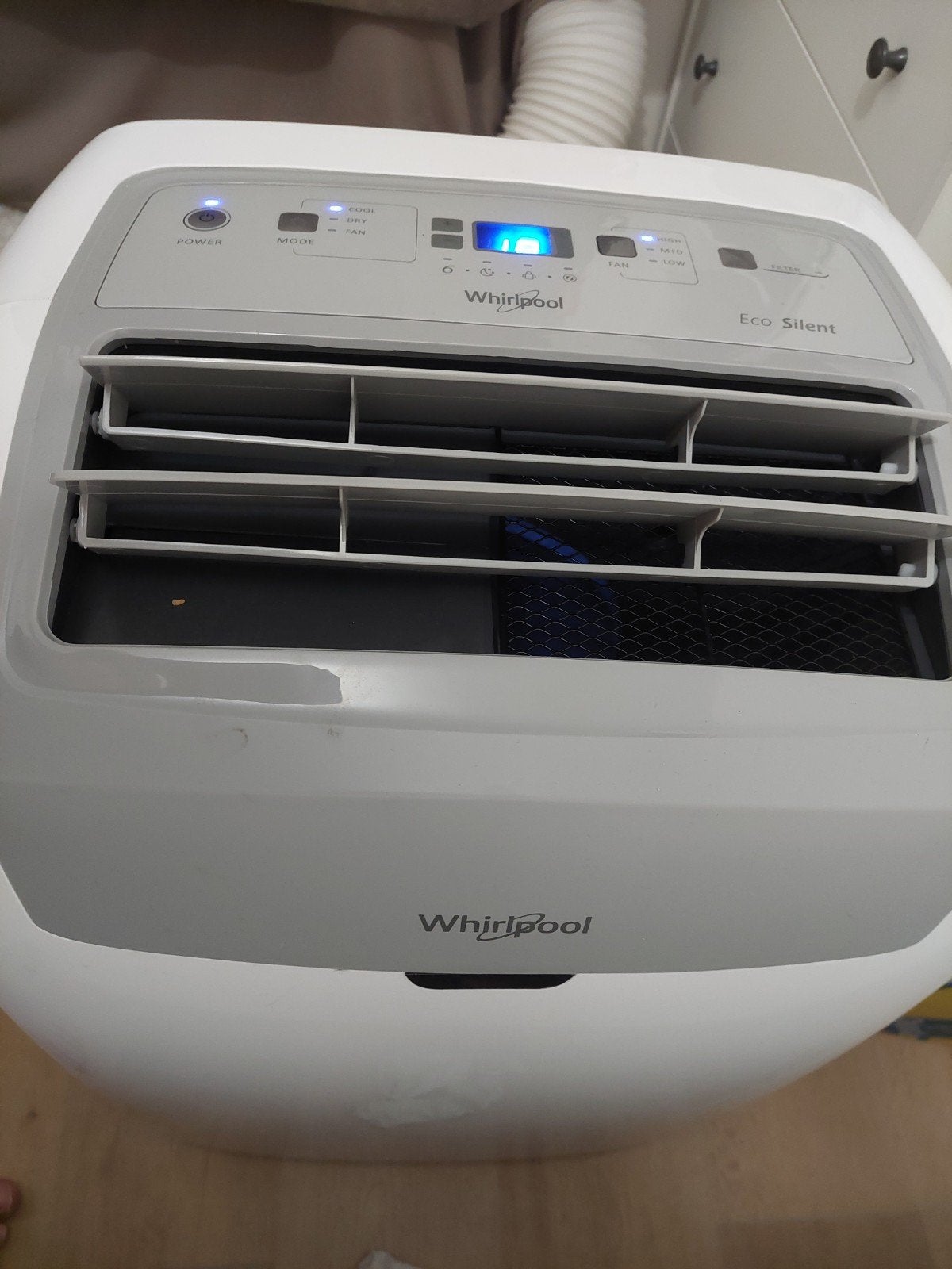 nieuwe airco whirlpool, Elektronische apparatuur, Airco's, Ophalen, 3 snelheden of meer, Koelen en Ontvochtigen, Afstandsbediening