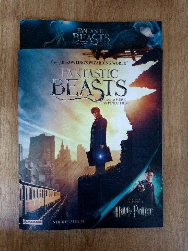 Fantastic Beasts & Harry Potter - Panini Album (nieuw), Collections, Cinéma & Télévision, Envoi, Neuf, Film