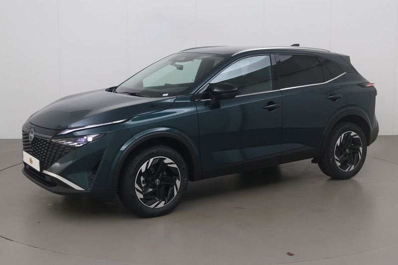 Nissan Qashqai 1.3 dig-t n-connecta xtronic 158 AT, Auto's, Automaat, Gebruikt, 4 cilinders, Overige bekleding