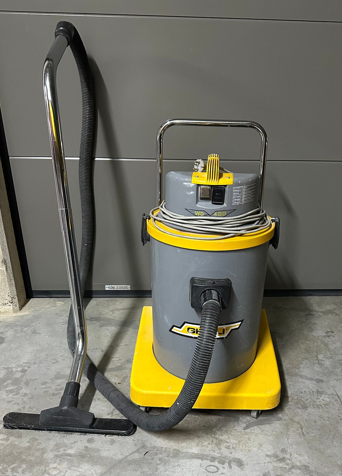 Aspirateur industriel, Enlèvement, Utilisé