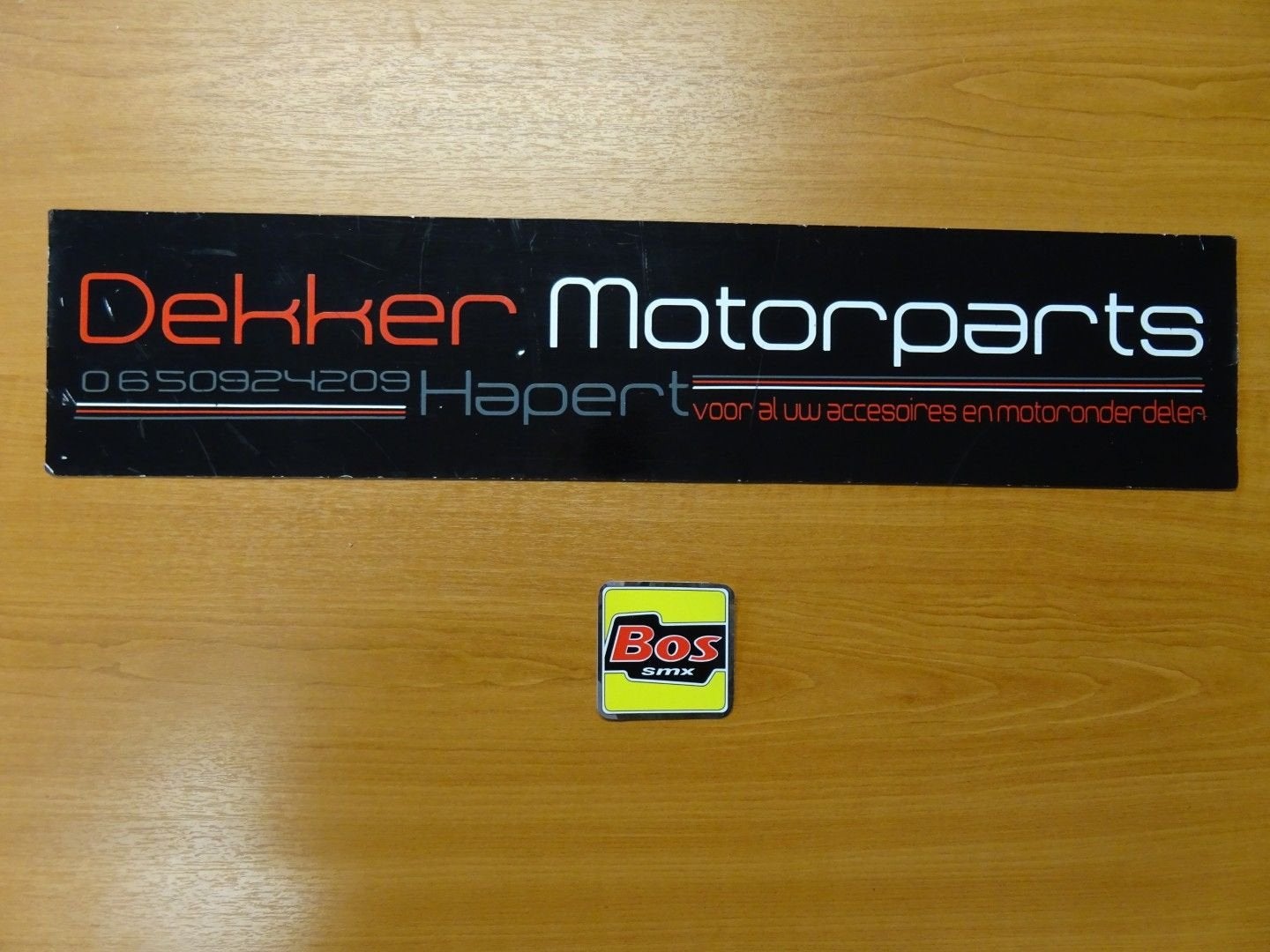 Bos Exhausts Uitlaat / Demper Sticker # Bos SMX #, Enlèvement ou Envoi, -, -, -