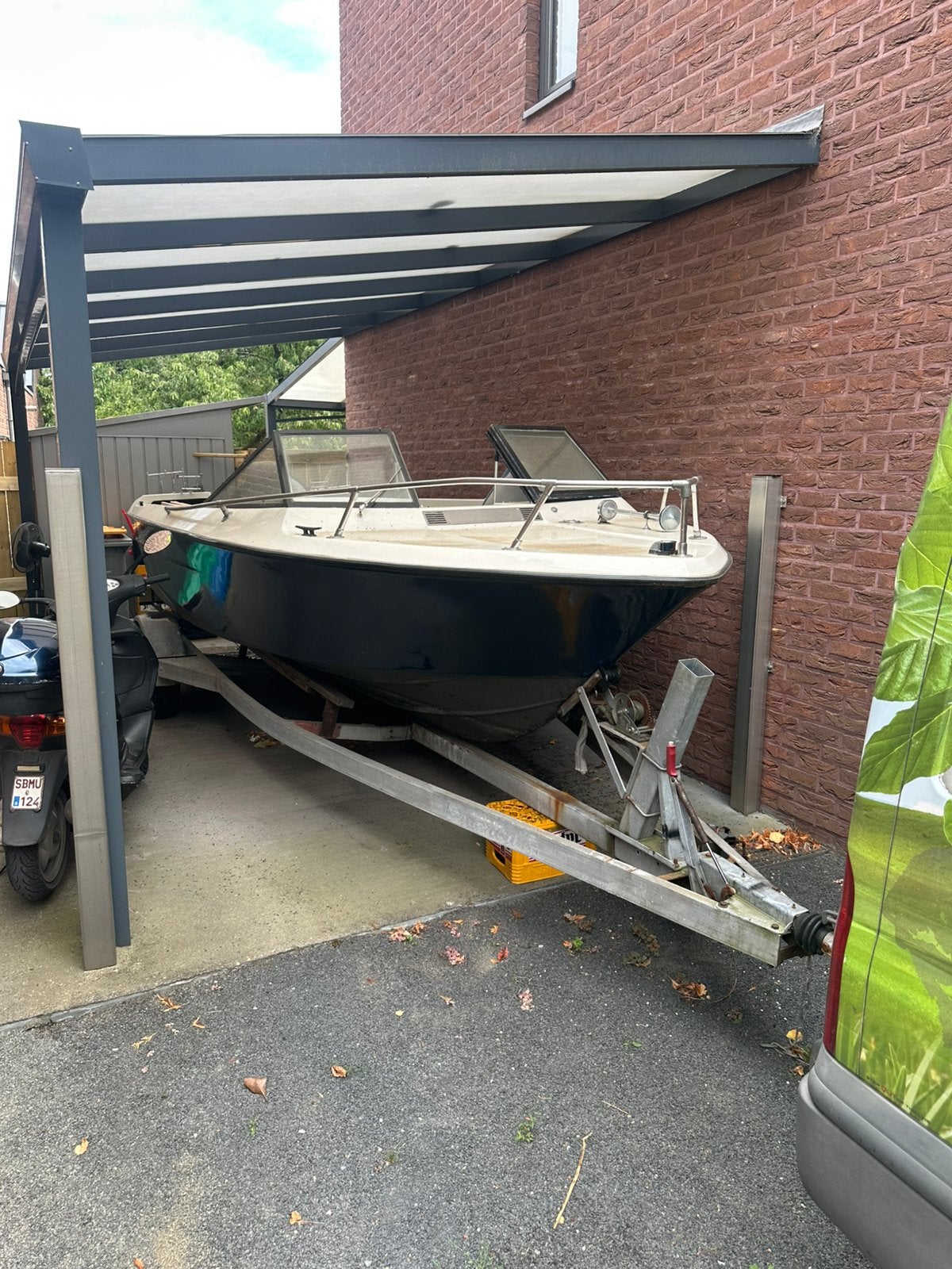 Mooi bootje zonder motor, Watersport en Boten, Ophalen, Gebruikt, Trailer