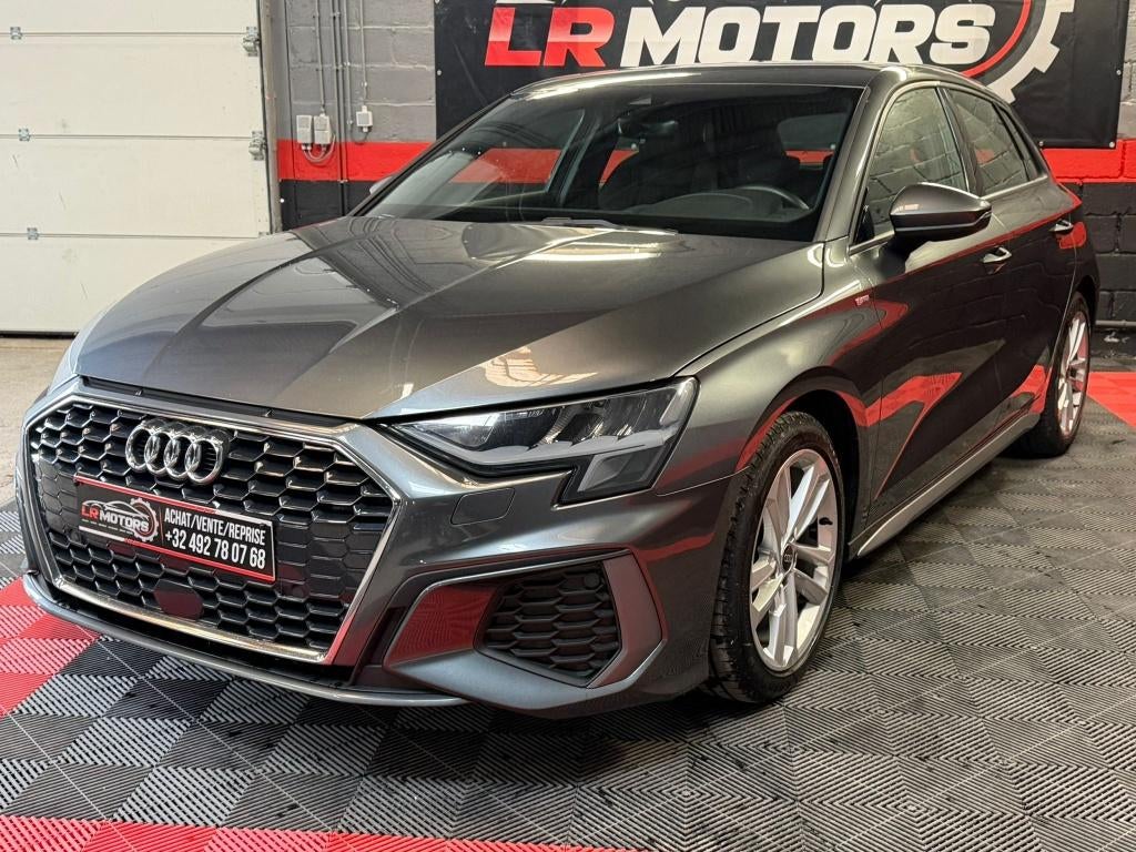 **Audi A3 S-LINE //35 tdi //Garantie 1an **, Autos, Bluetooth, Argent ou Gris, Achat, Entreprise
