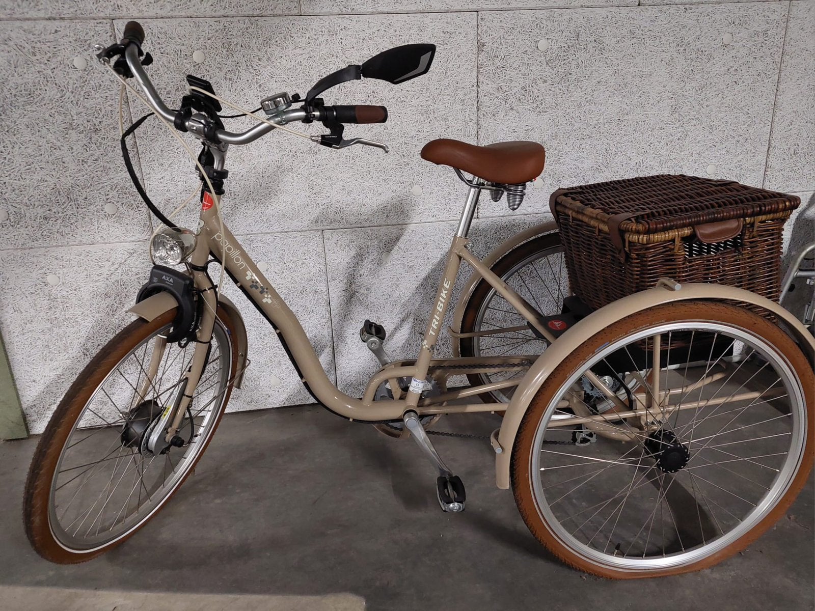 Elektrische driewieler TRI-BIKE, model Papillon., Ophalen, Zo goed als nieuw