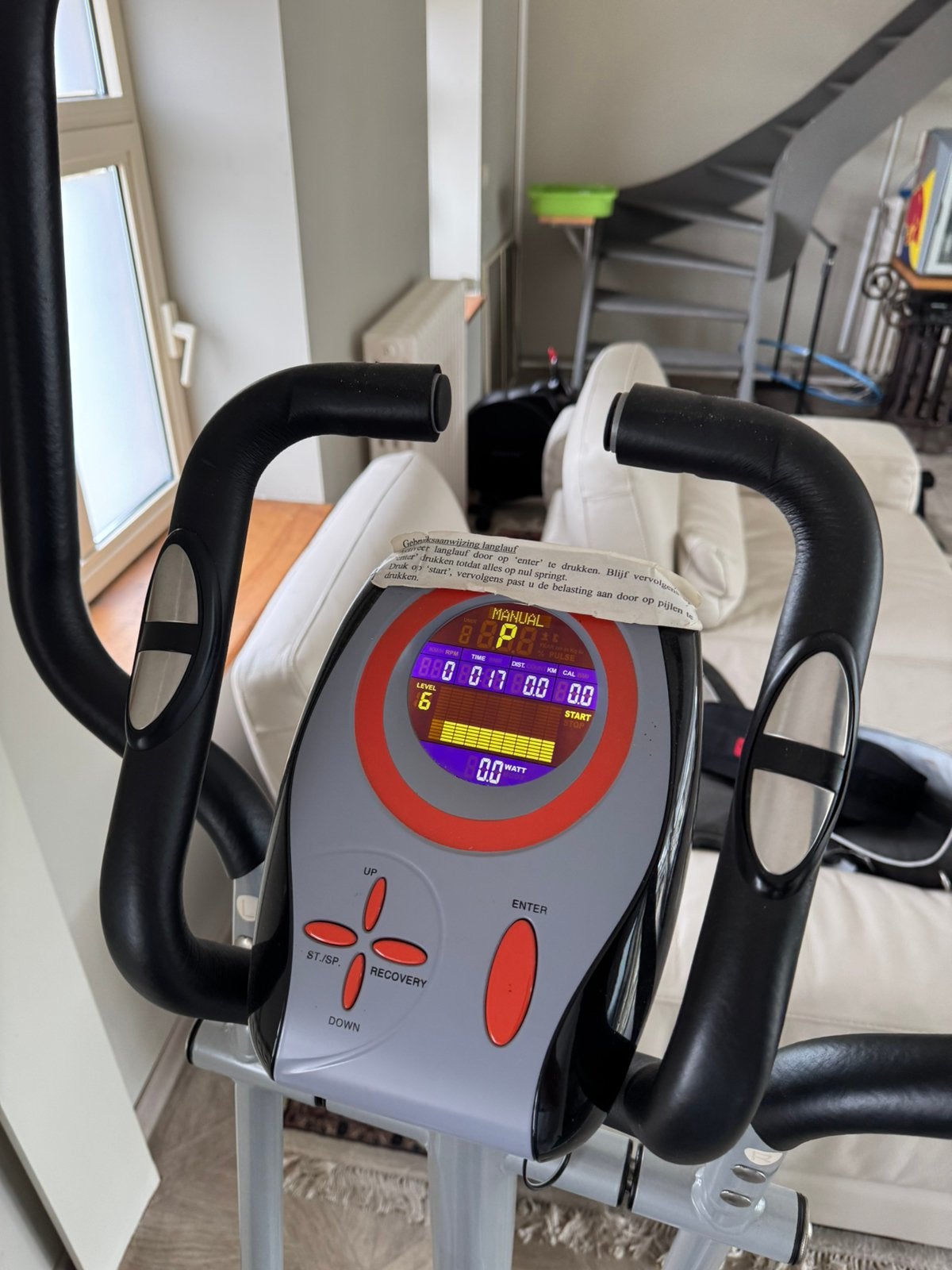 Stepper fitness prof, Sports & Fitness, Jambes, Aluminium, Comme neuf, Enlèvement